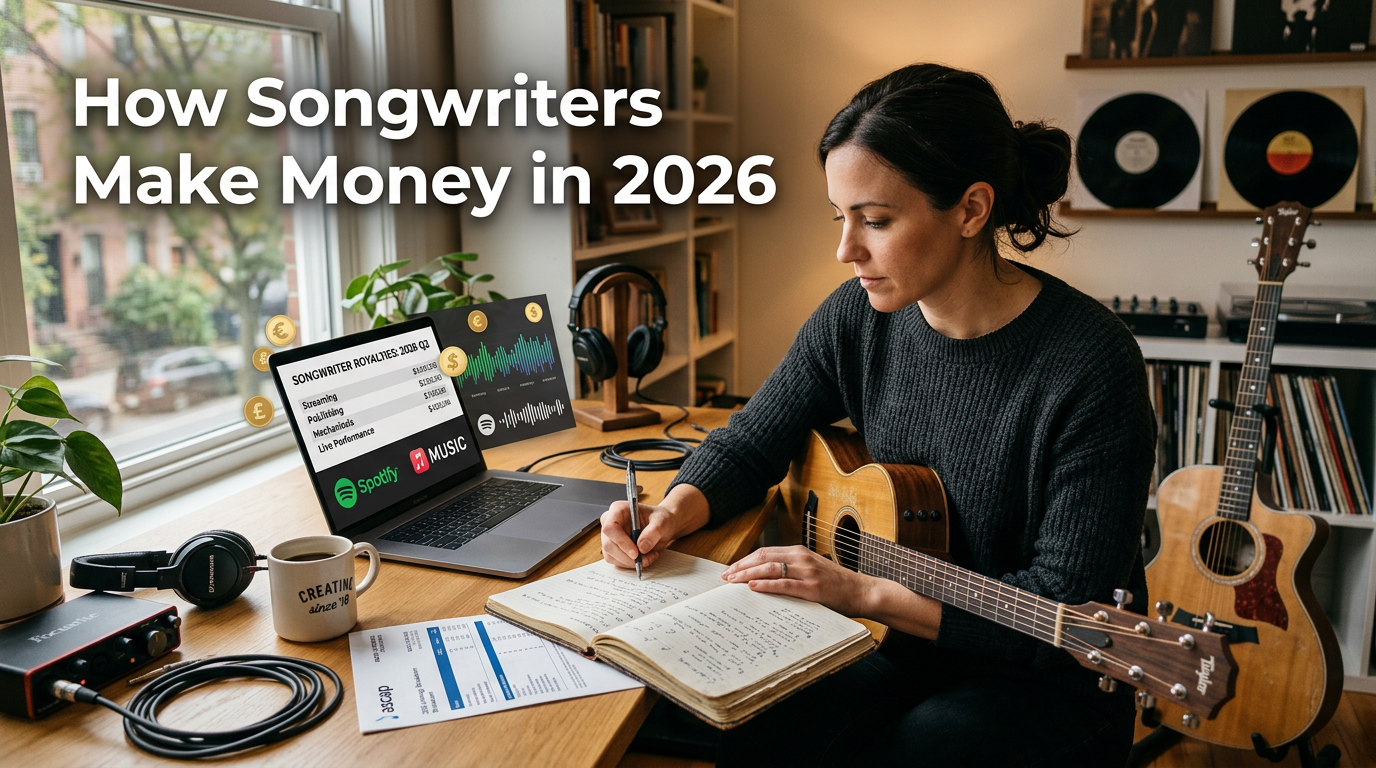 How Songwriters Make Money on Their Songs in 2026